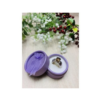 925 Sterling Silver Hessonite Ring Size 7.5