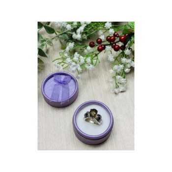 925 Sterling Silver Hessonite Ring Size 7.5