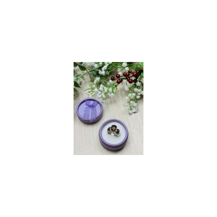 925 Sterling Silver Hessonite Ring Size 7.5