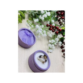 925 Sterling Silver Hessonite Ring Size 7.5