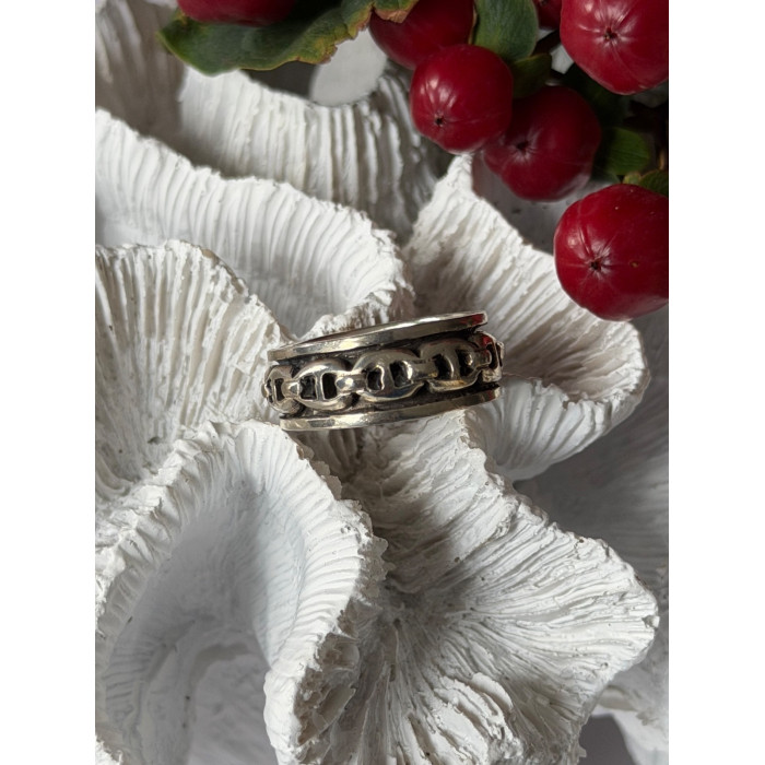 Vintage Spinning 925 Sterling Silver Ring Size 9