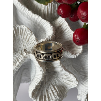 Vintage Spinning 925 Sterling Silver Ring Size 9