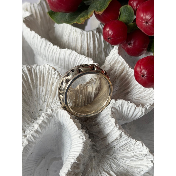 Vintage Spinning 925 Sterling Silver Ring Size 9