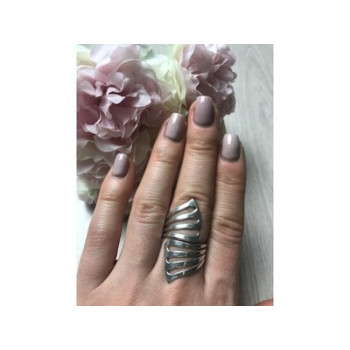 925 Sterling Silver Ring Size 7.5 (Adjustable)