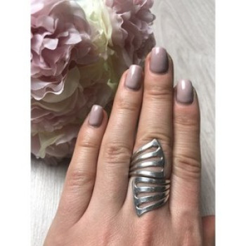 925 Sterling Silver Ring Size 7.5 (Adjustable)
