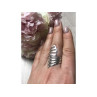 925 Sterling Silver Ring Size 7.5 (Adjustable)