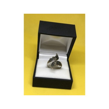 Vintage 925 Sterling Siamese Silver Ring Size 7.5