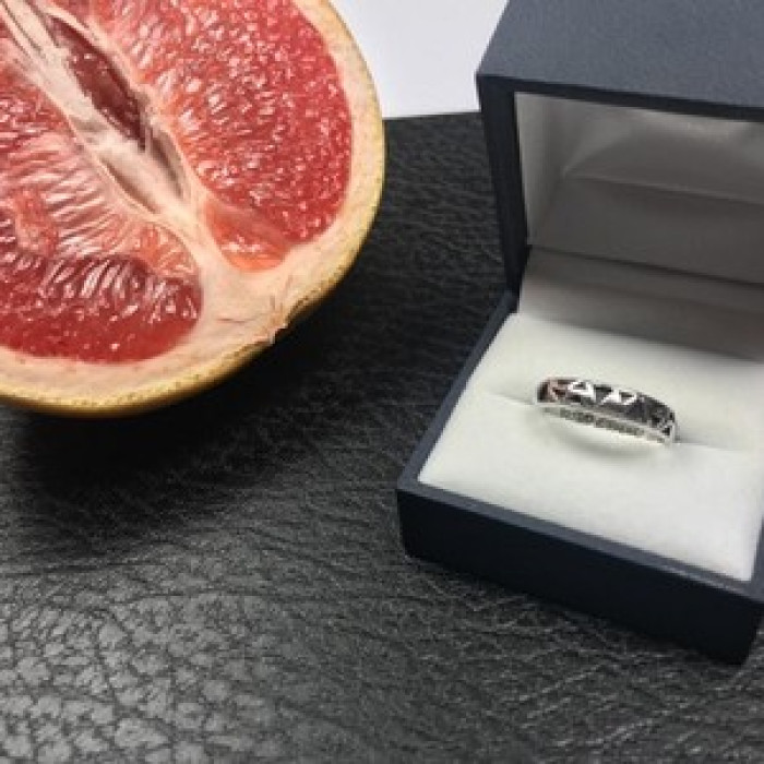 925 Sterling Silver Ring Size 6.5