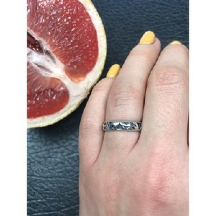 925 Sterling Silver Ring Size 6.5