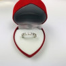 925 Sterling Silver CZ Ring Size 6.5
