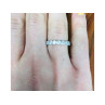 925 Sterling Silver CZ Ring Size 6.5