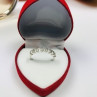 925 Sterling Silver CZ Ring Size 6.5