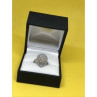 925 Sterling Silver CZ Ring Size 5.5