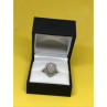 925 Sterling Silver CZ Ring Size 5.5