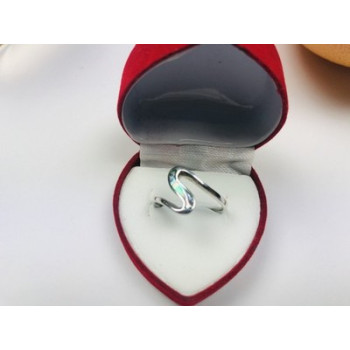 925 Sterling Silver Haliotis Ring Size 7.5