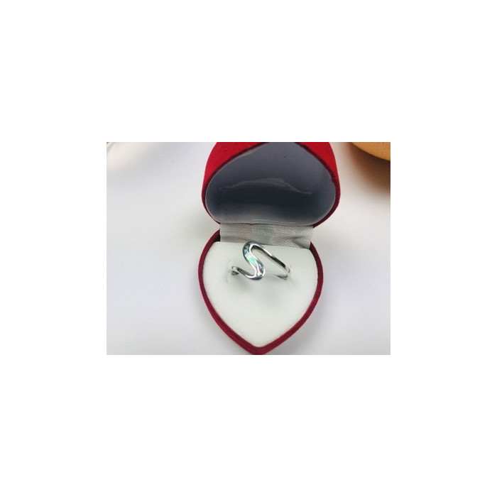 925 Sterling Silver Haliotis Ring Size 7.5