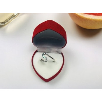 925 Sterling Silver Haliotis Ring Size 7.5