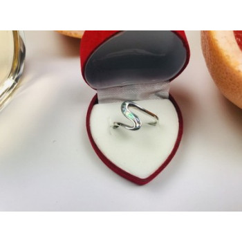 925 Sterling Silver Haliotis Ring Size 7.5