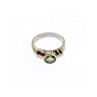 Vintage 925 Sterling Silver Peridot Ring Size 5