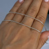 925 Sterling Silver Cupid Necklace Length 24 in