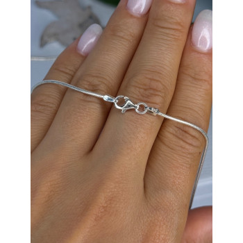 925 Sterling Silver Cupid Necklace Length 24 inch