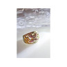 925 Sterling Silver Multicolor CZ Ring Size 8.5