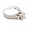 925 Sterling Silver CZ Ring Size 7.5