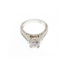 925 Sterling Silver CZ Ring Size 7.5