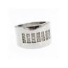 Stainless Steel Ring with CZ Size 11.5