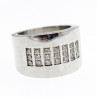 Stainless Steel Ring With CZ Size 11.5