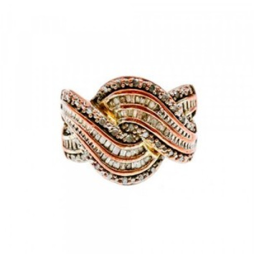 Beautiful Ring With CZ Size 7.5