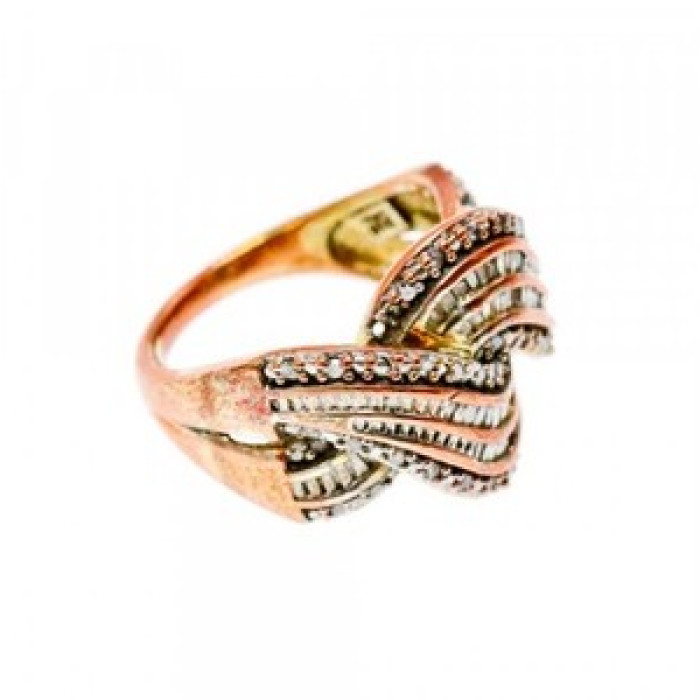 Beautiful Ring With CZ Size 7.5
