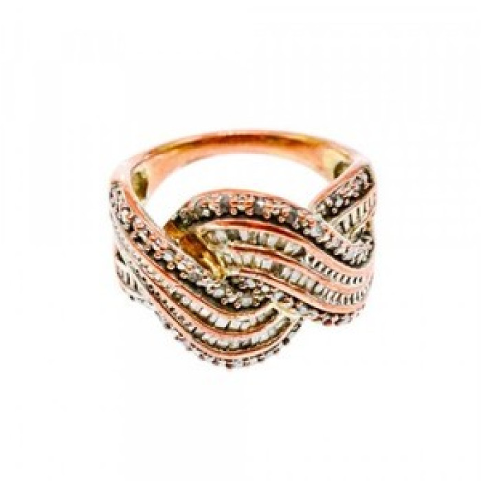 Beautiful Ring With CZ Size 7.5