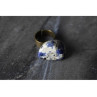 Designer's Ring with Sodalite Size 7.5
