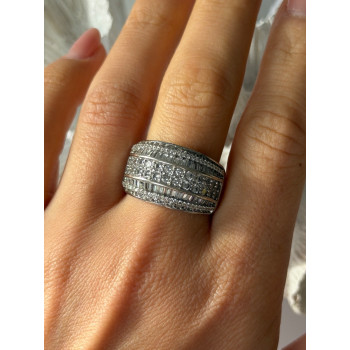 925 Sterling Silver Peridot Ring Size 6