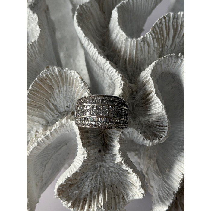 925 Sterling Silver Peridot Ring Size 6