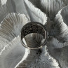 925 Sterling Silver Flower Cz Ring Size 7