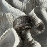 925 Sterling Silver Flower Cz Ring Size 7