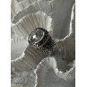 925 Sterling Silver White Spinel Ring Size 7
