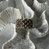 Vintage 925 Sterling Silver Marcasite Ring Size 8