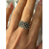 Vintage 925 Sterling Silver Marcasite Ring Size 8
