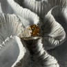 925 Sterling Silver Citrine Ring Size 6