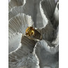 925 Sterling Silver Citrine Ring Size 6
