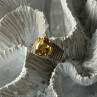 925 Sterling Silver Citrine Ring Size 6