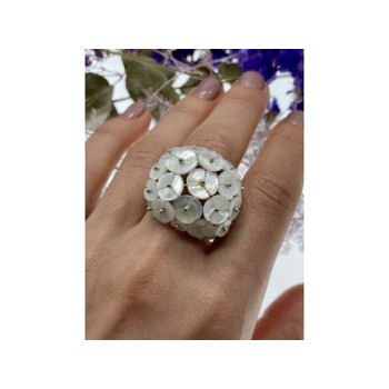 925 Sterling Silver Mother of Pearl 