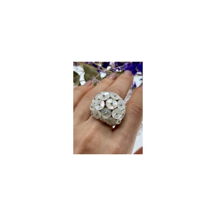 925 Sterling Silver Mother of Pearl 