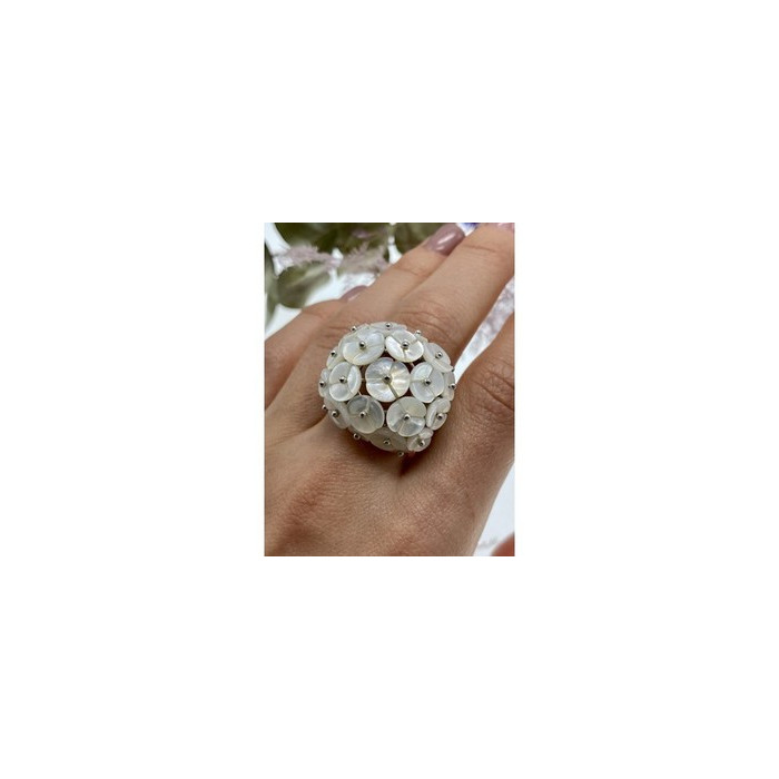 925 Sterling Silver Mother of Pearl 