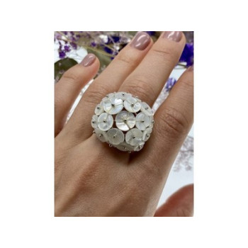 925 Sterling Silver Mother of Pearl 