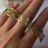 Portugal Topazio 925 Sterling Silver Gold Plated Bracelet Length 7 Inch