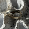 925 Sterling Silver Dolphin Ring Size 6.5